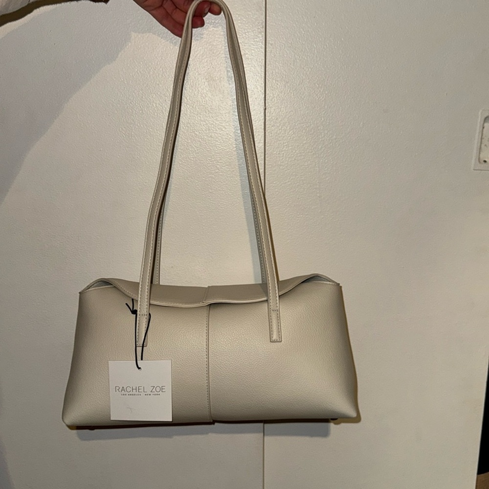 Rachel Zoe Magnetic Close Bag, Nude/Beige brand new with tags. Limited bag.